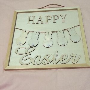 DIY Wood Decor. "HAPPY Easter".